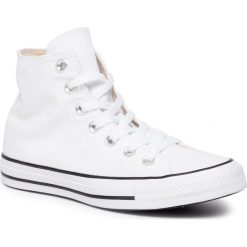 Trampki CONVERSE - CHUCK TAYLOR OVERSIZE LOGO C165696 White. Białe półbuty damskie Converse, bez wzorów, z gumy, bez zapięcia. Za 249,99 zł.