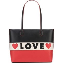 Love Moschino Torebka Czarny Czerwony. Czerwone torebki klasyczne damskie Love Moschino, bez wzorów, z materiału, bez dodatków. Za 800,95 zł.