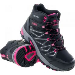 Buty trekkingowe damskie: ELBRUS Buty damskie Gabby Mid WP Black/Fuchsia r. 40