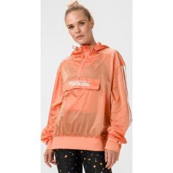 Adidas Originals Fiorucci Kurtka Pomarańczowy. Pomarańczowe kurtki damskie adidas Originals, bez wzorów, z poliesteru, bez kaptura. Za 498,95 zł.