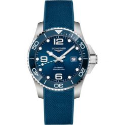 LONGINES HydroConquest L3.782.4.96.9. Szare, analogowe zegarki męskie LONGINES, ze stali. Za 6140,00 zł.