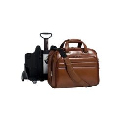Torba MCKLEIN Midway 17 cali Brązowy. Pomarańczowe plecaki męskie Mcklein, bez wzorów. Za 1414,99 zł.