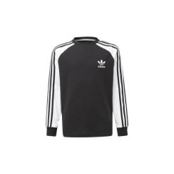 Bluzy Dziecko adidas Koszulka 3-Stripes. Czarne bluzki dziewczęce marki Adidas. Za 129,00 zł.
