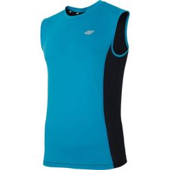 Męska koszulka sportowa 4F Dry Control Blue. Niebieskie t-shirty męskie marki Astratex, m, ze skóry, bez rękawów, do biegania. Za 62,00 zł.