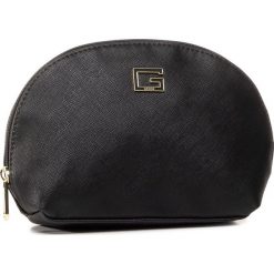 Kosmetyczka GUESS - Nohea Accessories PWNOHE P0370 BLA. Czarne kosmetyczki męskie Guess, z aplikacjami, ze skóry ekologicznej. Za 159,00 zł.