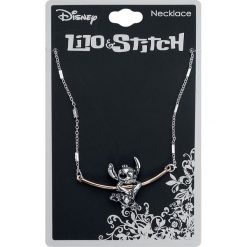 Lilo & Stitch Hanging Stitch Naszyjnik wielokolorowy. Czarne naszyjniki damskie marki Lilo & Stitch. Za 42,90 zł.
