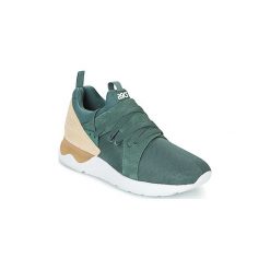 Buty Asics GEL-LYTE SANZE. Zielone trampki męskie marki Asics, bez wzorów, bez zapięcia. Za 423,20 zł.
