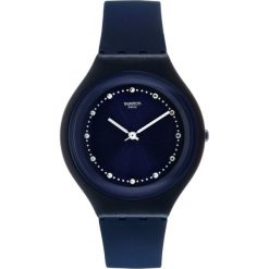 Swatch SKINSPARKS Zegarek blue. Niebieskie, analogowe zegarki damskie marki Swatch. Za 450,00 zł.