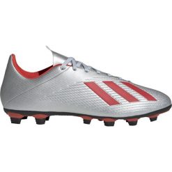 Buty piłkarskie adidas X 19.4 FxG M F35379. Szare buty sportowe męskie Adidas, z syntetyku, bez zapięcia, do piłki nożnej. W wyprzedaży za 249,00 zł.