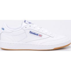 Reebok Classic - Buty Club C 85. Białe sneakersy męskie Reebok Classic, ze skóry, na sznurówki, reebok classic. W wyprzedaży za 269,90 zł.