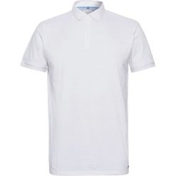 Koszulka polo w kolorze białym. Białe koszulki męskie Esprit Men, m, bez wzorów, z bawełny, polo, bez rękawów. W wyprzedaży za 56,95 zł.