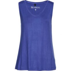 Top bonprix szafirowy. Bluzki damskie bonprix. Za 44,99 zł.