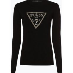 Guess Jeans - Sweter damski, czarny. Czarne swetry klasyczne damskie Guess Jeans, m, z jeansu. Za 279,95 zł.