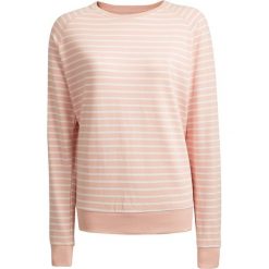 Bluza damska BLD610 - jasny róż - Outhorn. Różowe bluzy damskie Outhorn, bez wzorów, z bawełny, bez rękawów, bez kaptura. W wyprzedaży za 49,99 zł.