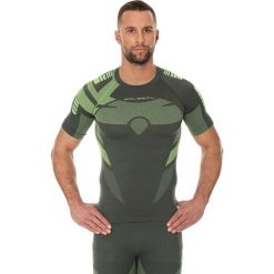 Koszulki sportowe męskie: Brubeck Koszulka męska DRY zielona r. XXL (SS11970)