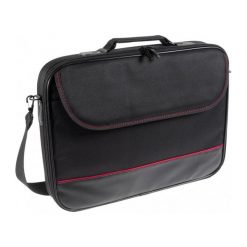 Accura Carlo ACC6003 15,6''. Czarne torby na laptopa Accura, w paski. Za 69,90 zł.