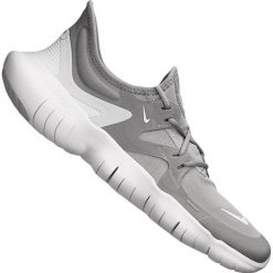 Szare Buty biegowe Nike Free Rn 5.0 M AQ1289-001. Szare buty sportowe męskie Nike, na lato, ze skóry, bez zapięcia, do biegania. W wyprzedaży za 459,00 zł.