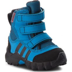 Śniegowce adidas - Cw Holtanna Snow Cf I D97659 Brblue/Cblack/Hireor. Niebieskie śniegowce dziewczęce Adidas, bez zapięcia. W wyprzedaży za 179,00 zł.