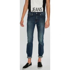 Calvin Klein Jeans - Jeansy. Niebieskie jeansy męskie Calvin Klein Jeans, bez wzorów. W wyprzedaży za 269,90 zł.