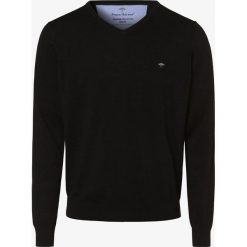 Fynch-Hatton - Sweter męski, szary. Szare swetry męskie Fynch-Hatton, m, bez wzorów, z bawełny, bez kołnierzyka, bez kaptura. Za 299,95 zł.