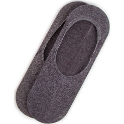 Zestaw 2 par stopek męskich TOMMY HILFIGER - 372024001 Anthracite Melange 030. Szare skarpetki męskie z elastanu. W wyprzedaży za 39,90 zł.