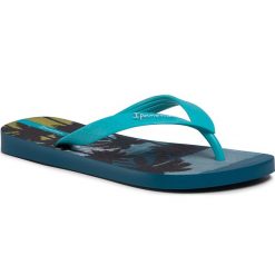 Japonki IPANEMA - Classic VIII Kids 82777 Blue 24312. Niebieskie sandały chłopięce Ipanema, z tworzywa sztucznego. Za 59,99 zł.