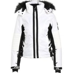 Superdry SUPER SLALOM Kurtka snowboardowa white. Białe kurtki sportowe damskie Superdry, m, z poliesteru. W wyprzedaży za 871,20 zł.