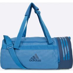 Adidas Performance - Torba. Niebieskie torby męskie sportowe marki adidas Performance, w paski, z poliesteru, sportowe. W wyprzedaży za 129,90 zł.