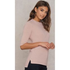 T-shirty męskie: Filippa K T-shirt w prążki – Pink