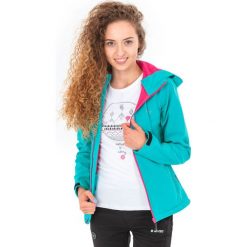 Hi-tec Kurtka damska LADY CARIA II SOFTSHELL turkusowa r. L. Niebieskie kurtki damskie marki Hi-tec, l, z softshellu. Za 136,85 zł.
