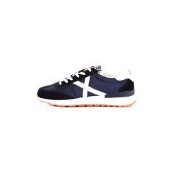 Buty Munich Fashion 8700003. Niebieskie trampki męskie Munich Fashion, bez wzorów, bez zapięcia. Za 428,31 zł.
