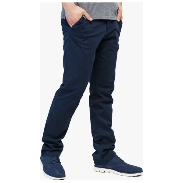 Timberland Spodnie Squam Lake Stretch Twill Straight Chino , granatowy, rozmiar 32/34. Niebieskie spodnie męskie Timberland, na co dzień, w paski, z elastanu. Za 399,99 zł.