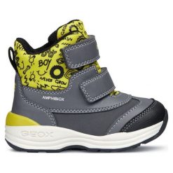Geox Buty Zimowe Za Kostkę Chłopięce New Gulp 22 Szare. Szare buty chłopięce zimowe marki Geox, za kostkę. Za 329,00 zł.