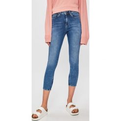 Pepe Jeans - Jeansy Cher High. Niebieskie jeansy damskie z podwyższonym stanem. W wyprzedaży za 259,90 zł.