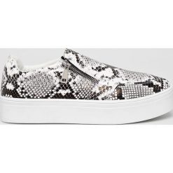 Tally Weijl - Buty. Białe buty sportowe damskie TALLY WEIJL, bez wzorów, ze skóry, sportowe. W wyprzedaży za 79,90 zł.