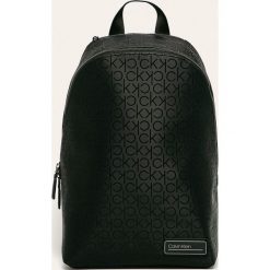 Calvin Klein - Plecak. Czarne plecaki męskie Calvin Klein, bez wzorów, ze skóry. W wyprzedaży za 539,90 zł.