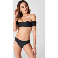 Stroje dwuczęściowe damskie: Boohoo Bikini z bardotką bandeau Salamanca – Black