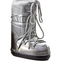 Kozaki dziewczęce: Śniegowce MOON BOOT – Glance 14016800002 Silver M