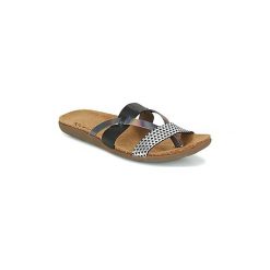 Sandały Kickers ATILA. Czarne sandały damskie Kickers. W wyprzedaży za 258,30 zł.
