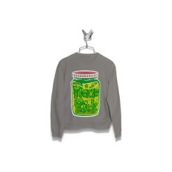 Bluza Pickle Rick Męska. Czarne bluzy męskie Failfake, s, bez wzorów, bez kołnierzyka, bez rękawów, bez kaptura. Za 170,00 zł.