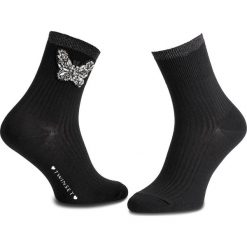 Skarpety Wysokie Damskie TWINSET - Calzino 191TA4344 Nero 00006. Czarne skarpetki damskie marki Twinset, bez wzorów, z elastanu. Za 299,00 zł.