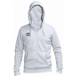Bluzy męskie: Umbro Bluza Hooded Full Zip Grey Marl M