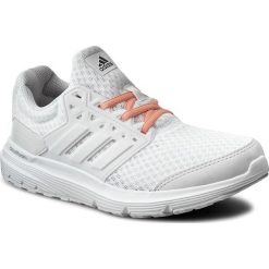 Buty adidas - Galaxy 3 W BB4371 Ftwwht/Crywh. Białe buty damskie do biegania marki Adidas, ze skóry ekologicznej. W wyprzedaży za 169,00 zł.