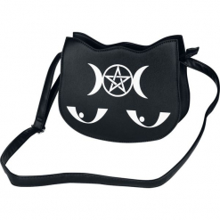 Banned Alternative Jinx Torebka - Handbag czarny. Czarne torebki klasyczne damskie Banned Alternative, z nadrukiem, z nadrukiem. Za 121,90 zł.