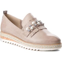 Espadryle MARCO TOZZI - 2-24718-20 Taupe Comb 344. Brązowe tomsy damskie Marco Tozzi, ze skóry ekologicznej, na płaskiej podeszwie. W wyprzedaży za 179,00 zł.