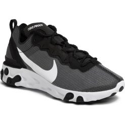 Buty NIKE - React Element 55 Se CI3831 002 Black/White. Szare buty sportowe męskie Nike, z tworzywa sztucznego, bez zapięcia. W wyprzedaży za 469,00 zł.
