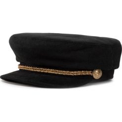 Czapka ELISABETTA FRANCHI - BE-4MR-03E2-V229 Nero 110. Czarne czapki damskie Elisabetta Franchi, bez wzorów, z elastanu. W wyprzedaży za 729,00 zł.