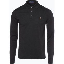 Polo Ralph Lauren - Męska koszulka polo – Slim fit, szary. Szare koszulki polo Polo Ralph Lauren, m, z bawełny, z długim rękawem. Za 529,95 zł.