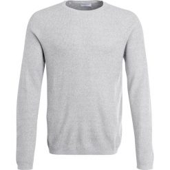 Swetry klasyczne męskie: Selected Homme CREW NECK Sweter egret/light grey melange