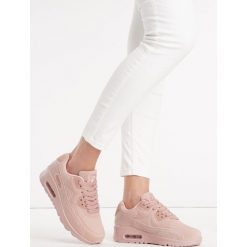 Różowe Buty Sportowe Vintage Nilda. Różowe buty sportowe damskie Born2be, z nadrukiem, z tkaniny, sportowe. Za 99,99 zł.